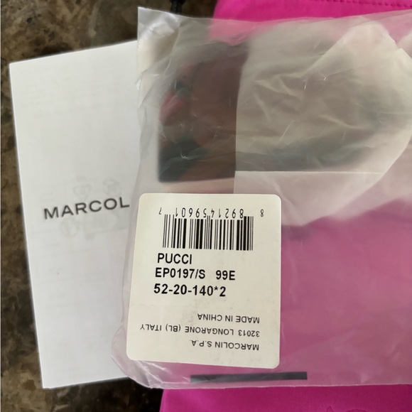Emilio Pucci Sunglasses EP0197 52-20-140 Multicolor W/ Soft Case Cloth New main image 4